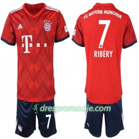 FC Bayern München Dres Ribery 7 Dječji Domaći 2018/19 Kratkih Rukava